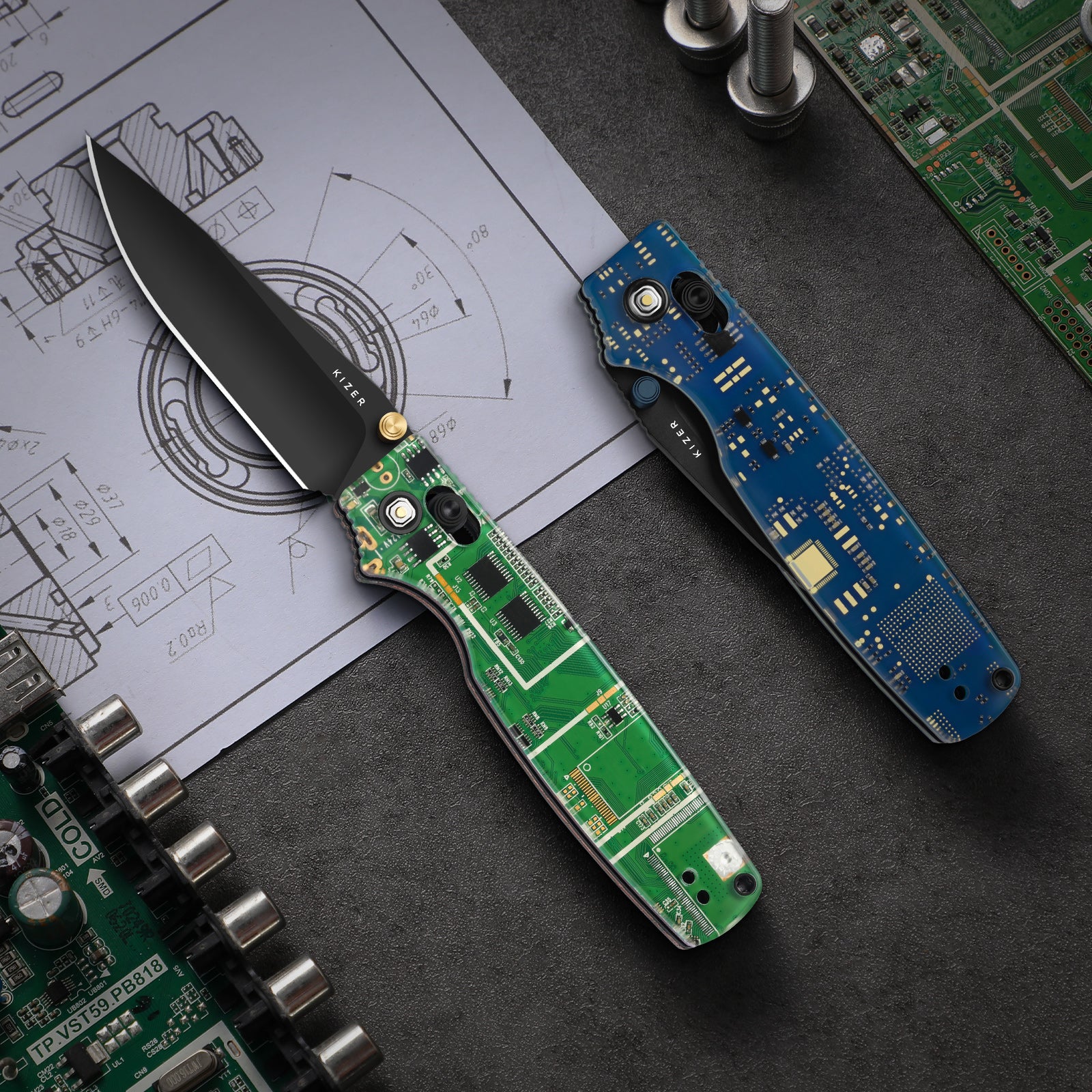 Drop Bear 2 | Resin & PCB | Kizer Clutch Lock™ | 14C28N | KizerV™ 3619.2KS3