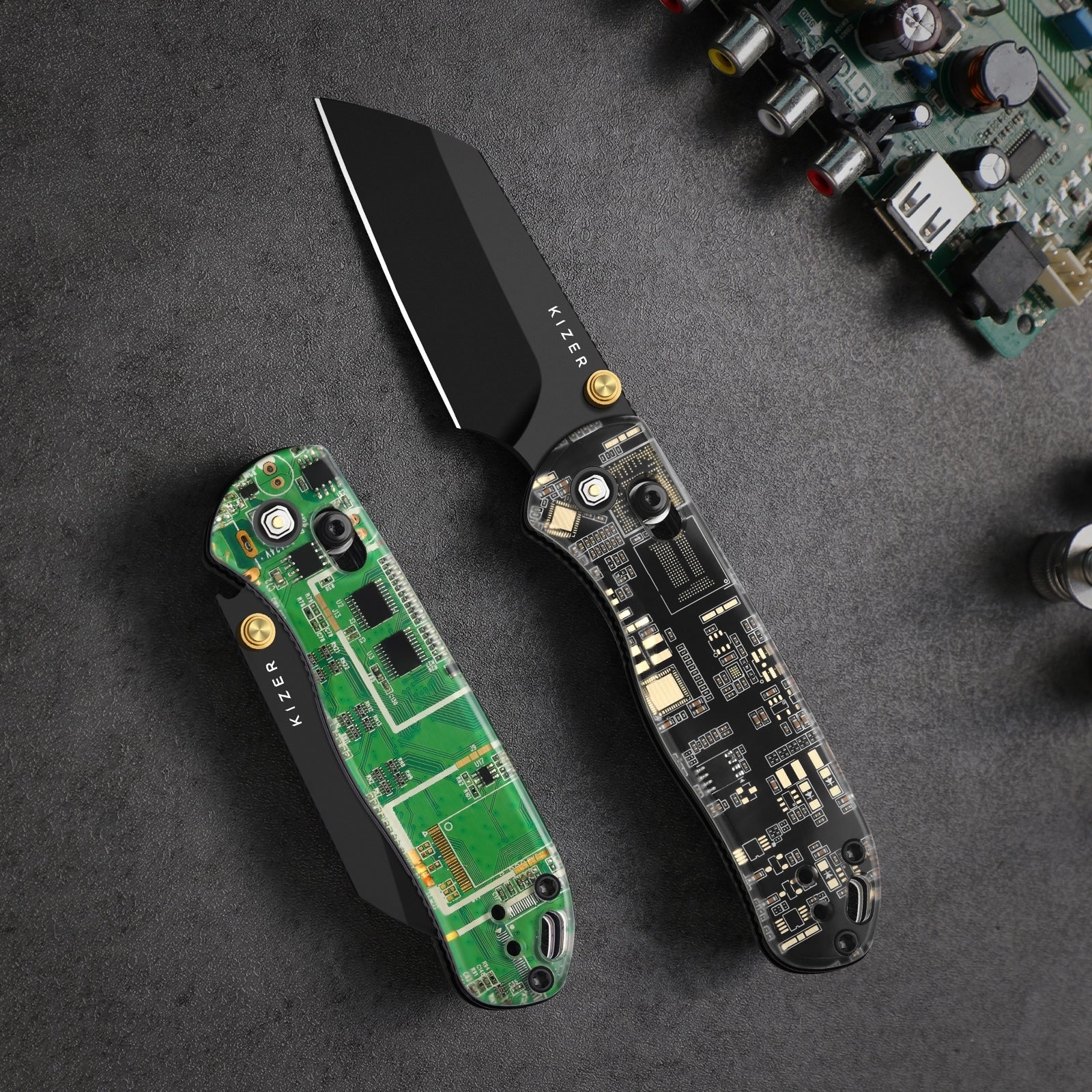 Original 2 | Resin & PCB | Kizer Clutch Lock™ | 14C28N | KizerV™ 3605.2DA1