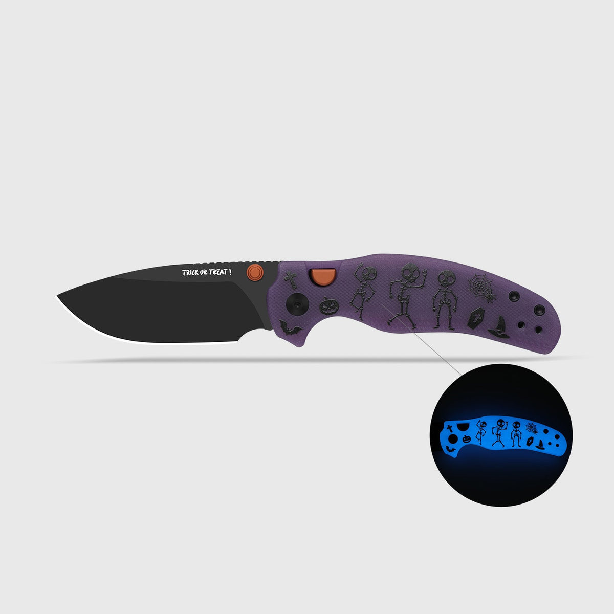 Halloween | C01C 2.9 BD | ELMAX | Dual-Color GID Handle | KizerB™ 3488.29BDHW1 | Halloween Special Edition