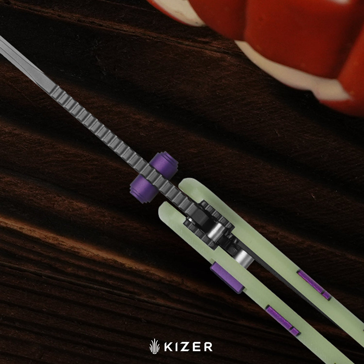 Halloween | Drop Bear® | ELMAX | The Vampire Drop Bear GID Handle | KizerB™ 3619HW1 | Halloween Special Edition