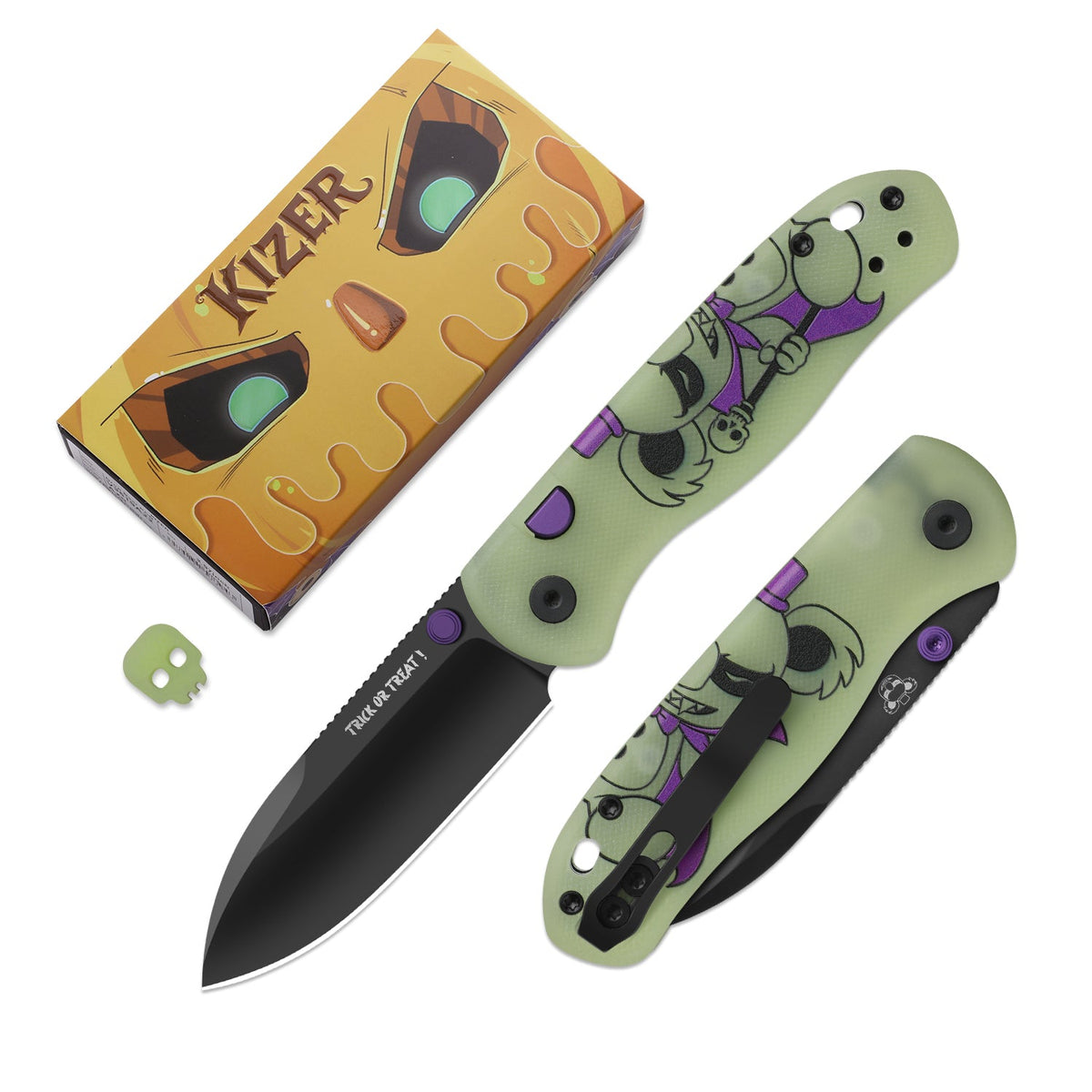 Halloween | Drop Bear® | ELMAX | The Vampire Drop Bear GID Handle | KizerB™ 3619HW1 | Halloween Special Edition