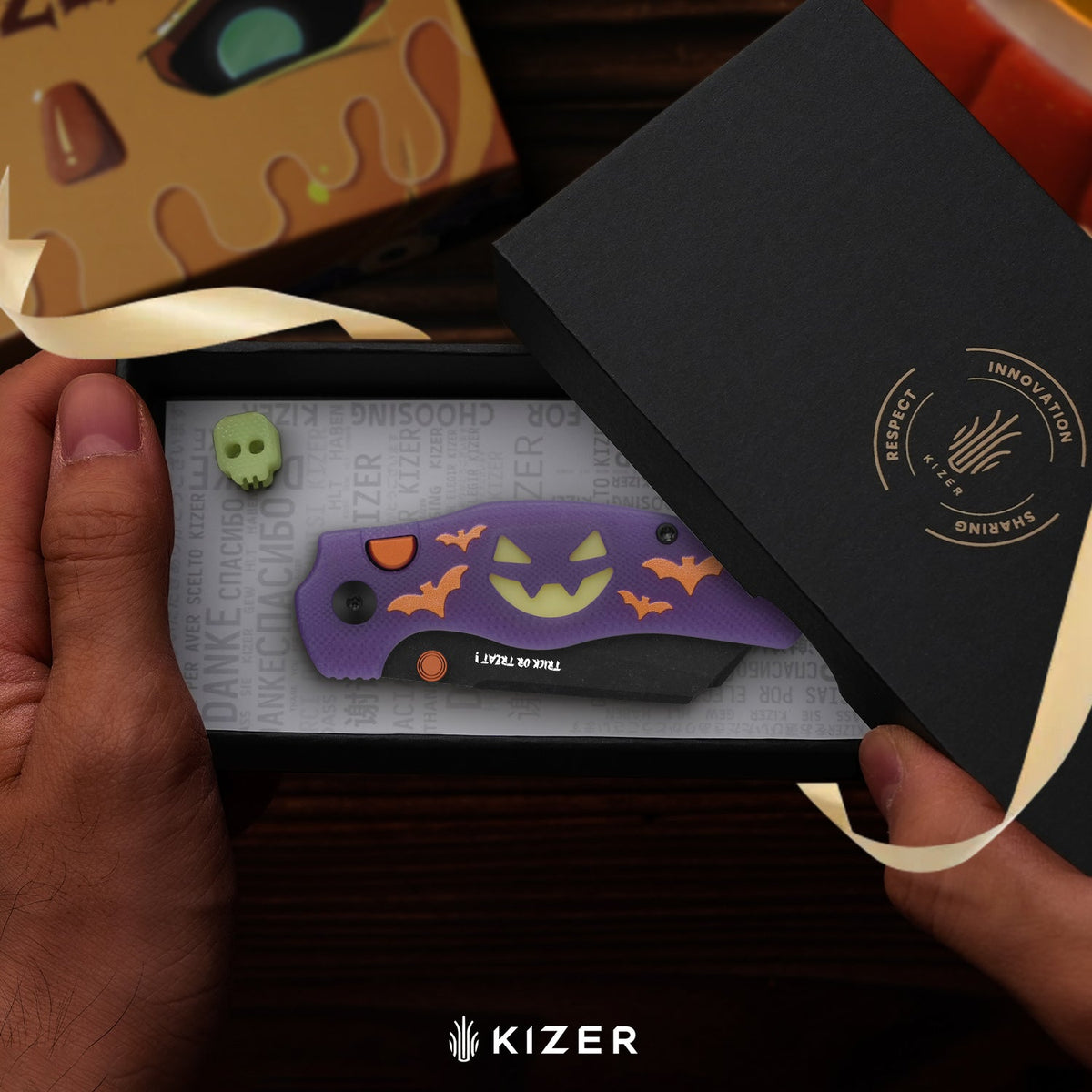 Halloween | C01C 275 | AEB-L | Dual-Color GID Handle | KizerV™ 3488.27HW1 | Halloween Special Edition