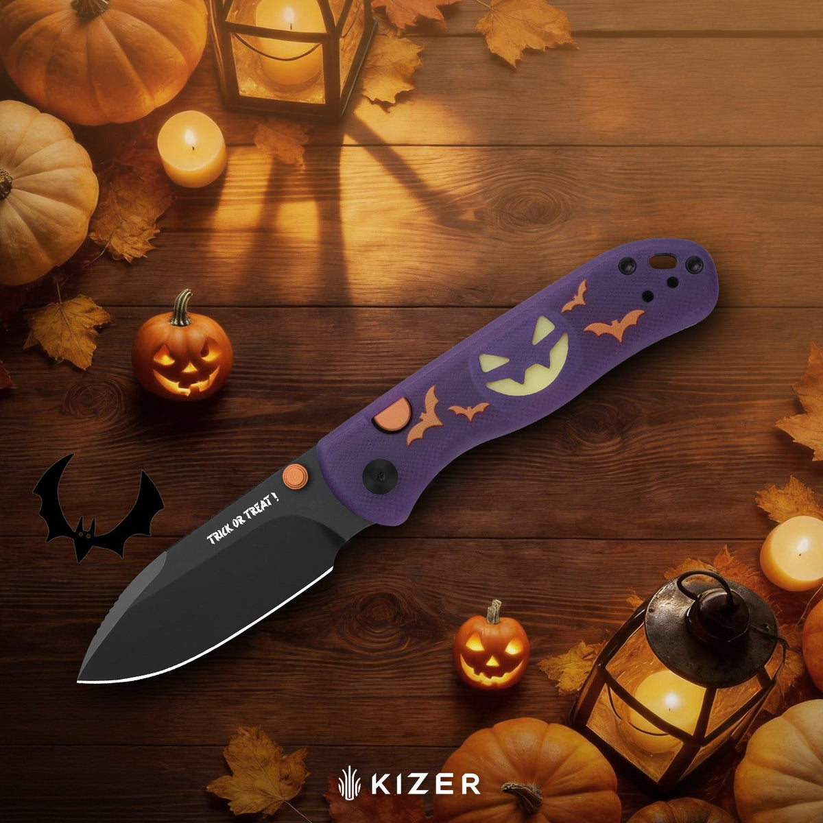 Halloween | Drop Bear® 2 | AEB-L | Dual-Color GID Handle | KizerV™ 3619.2HW1 | Halloween Special Edition