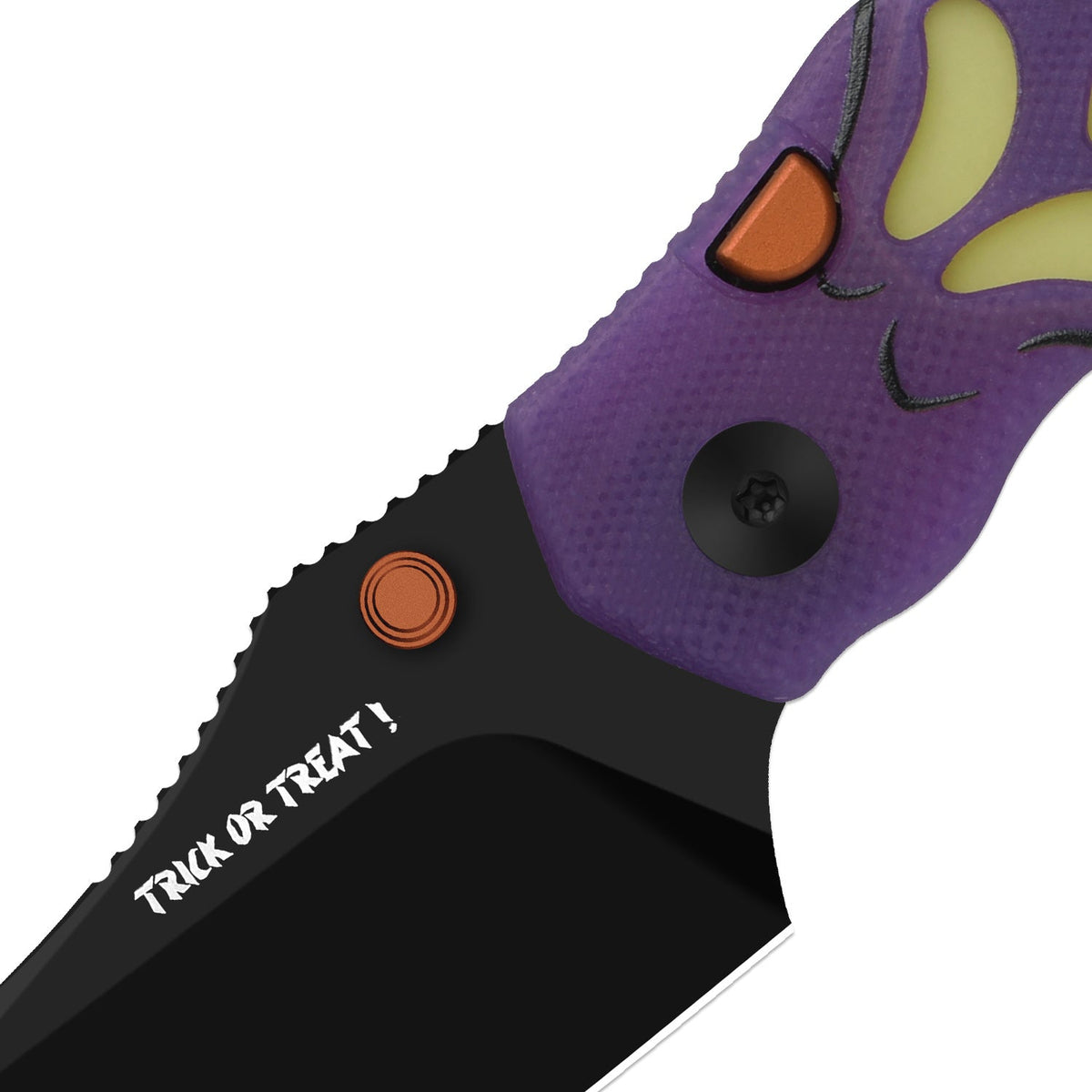 Halloween | Mini Bulldog | Nitro-V | Dual-Color GID Handle | KizerV™ 3672SBDHW1 | Halloween Special Edition