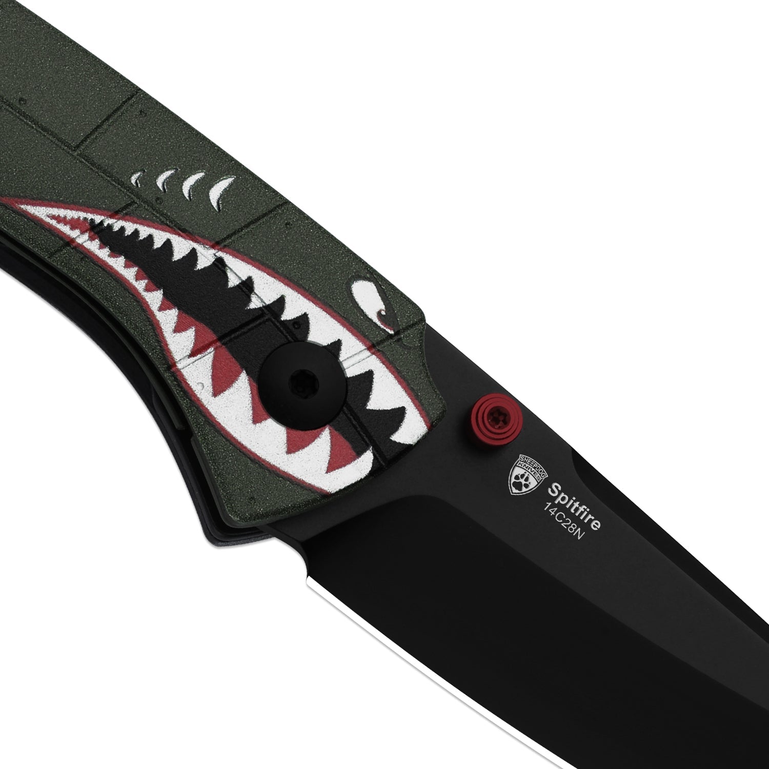 Spitfire Supermarine Edition | Matte PVD | 14C28N | Drop Point Blade | G10 | KizerV™ 3690A5 | Limited
