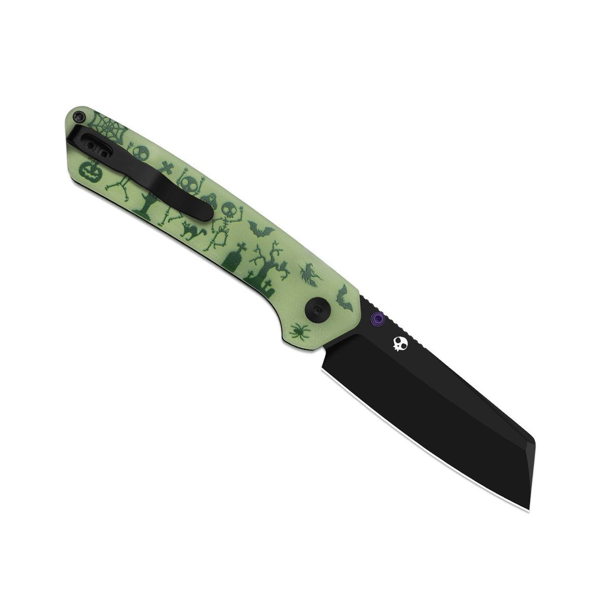 Halloween | Madrac | 14C28N | GID G10 Handle | KizerV™ 3693BSHW1 | Halloween Special Edition