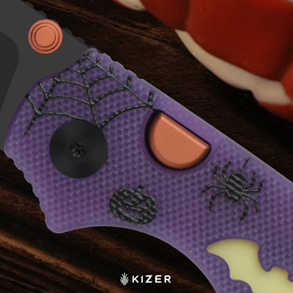 Halloween | Pokiman BC | AEB-L | Dual-Color GID Handle | KizerV™ 3789HW1 | Halloween Special Edition