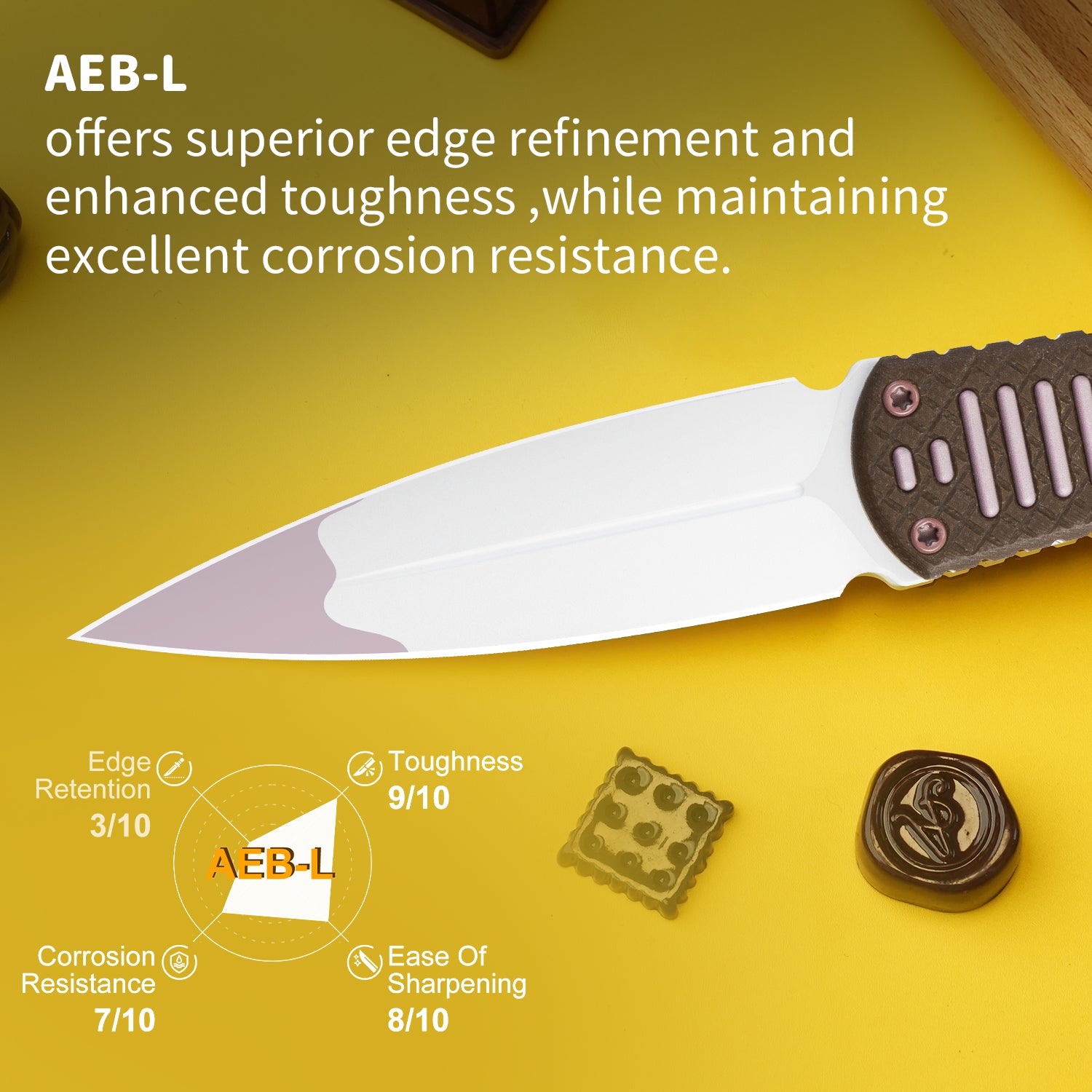 Summer Sweet Series | Hidden Agenda | AEB-L | G10 & Aluminum | 1083A4