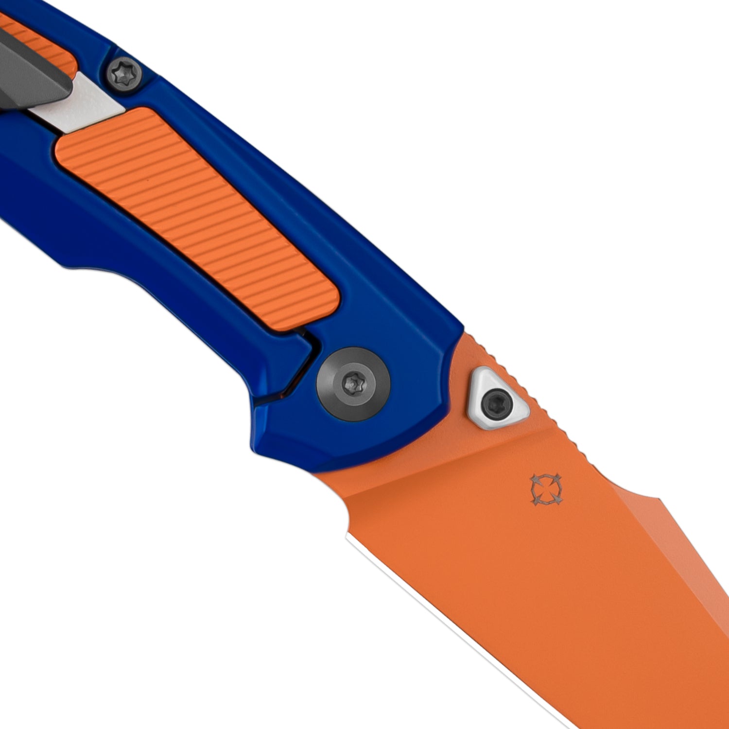 Nostalgia Play Series | Feweed | S35VN | Blue & Orange Handle | Ki3694