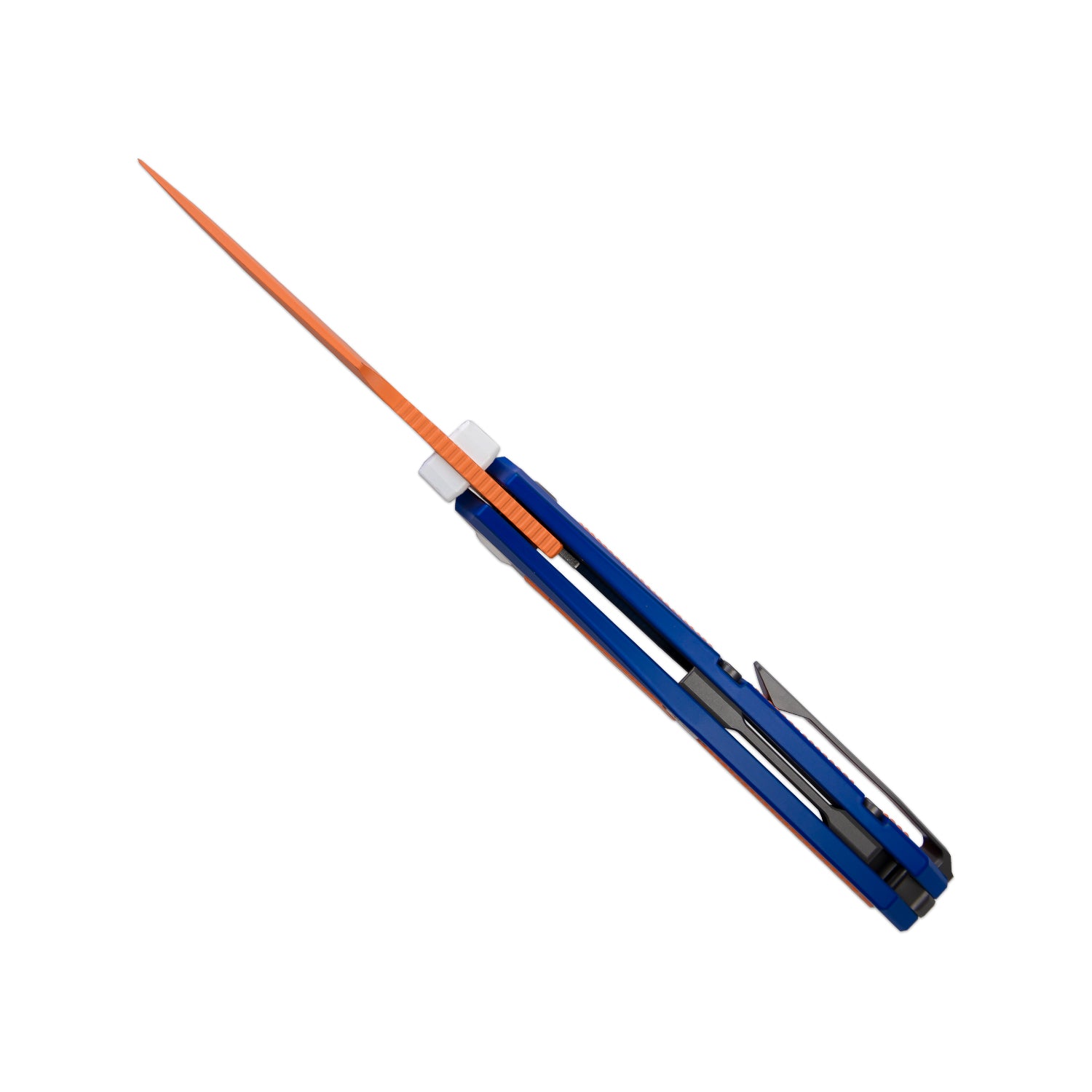 Nostalgia Play Series | Feweed | S35VN | Blue & Orange Handle | Ki3694