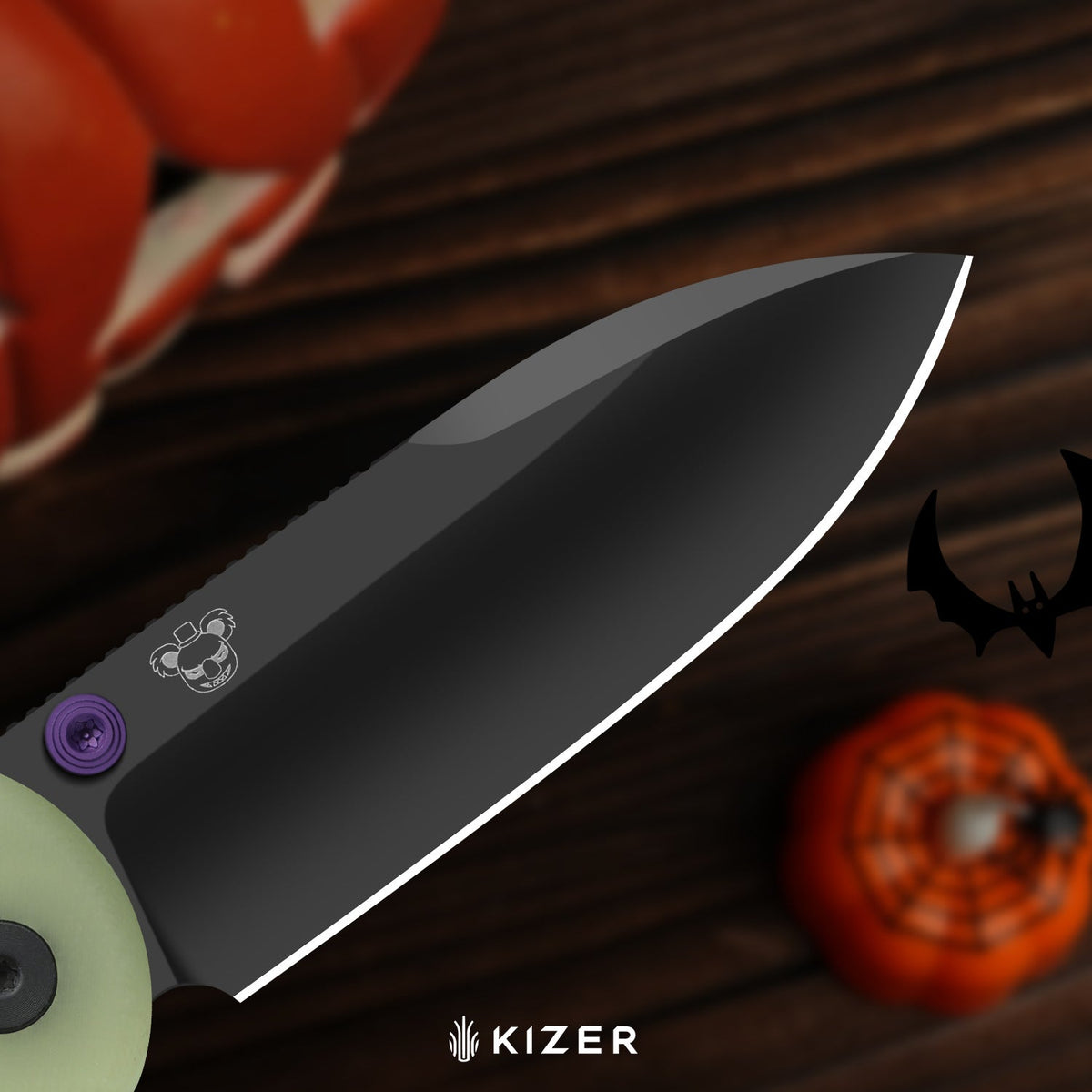 Halloween | Drop Bear® | ELMAX | The Vampire Drop Bear GID Handle | KizerB™ 3619HW1 | Halloween Special Edition