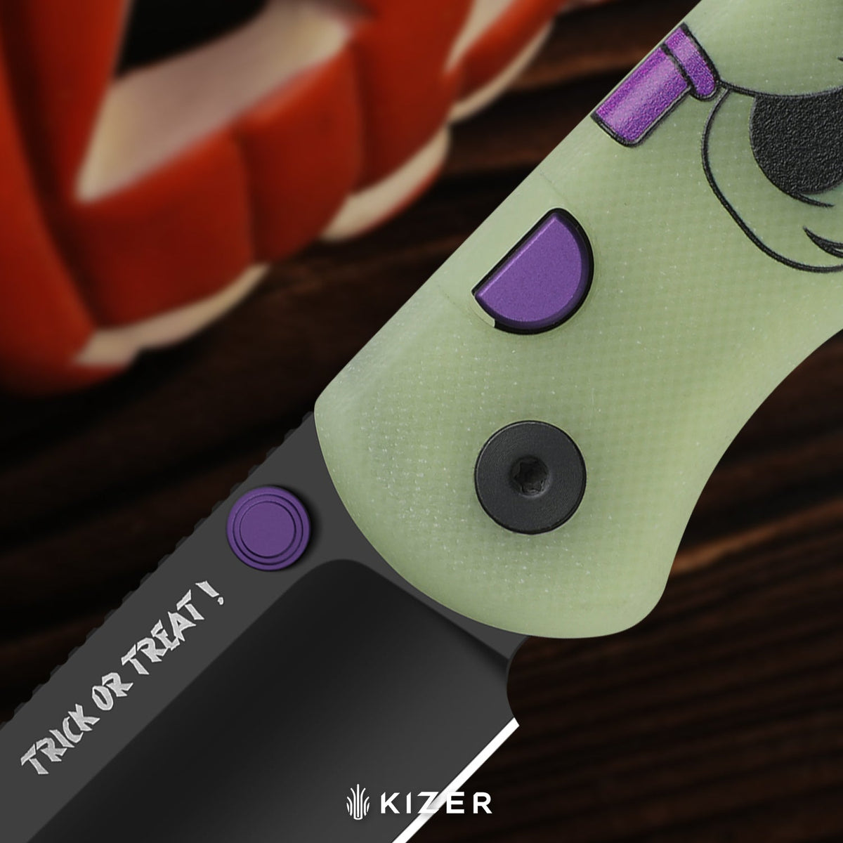 Halloween | Drop Bear® | ELMAX | The Vampire Drop Bear GID Handle | KizerB™ 3619HW1 | Halloween Special Edition