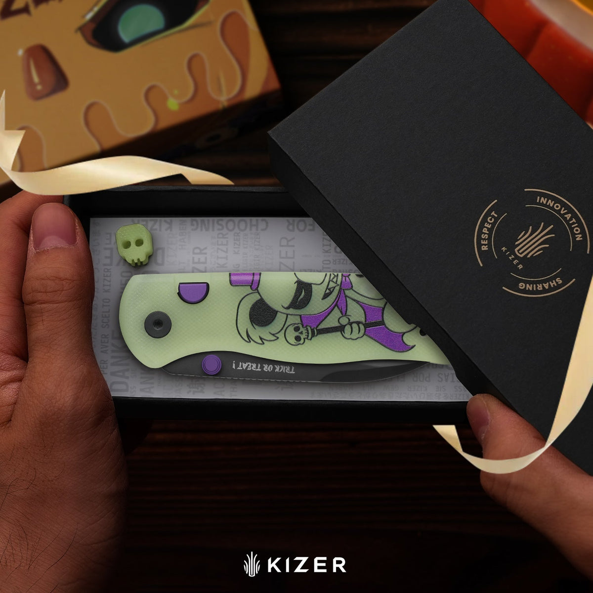 Halloween | Drop Bear® | ELMAX | The Vampire Drop Bear GID Handle | KizerB™ 3619HW1 | Halloween Special Edition
