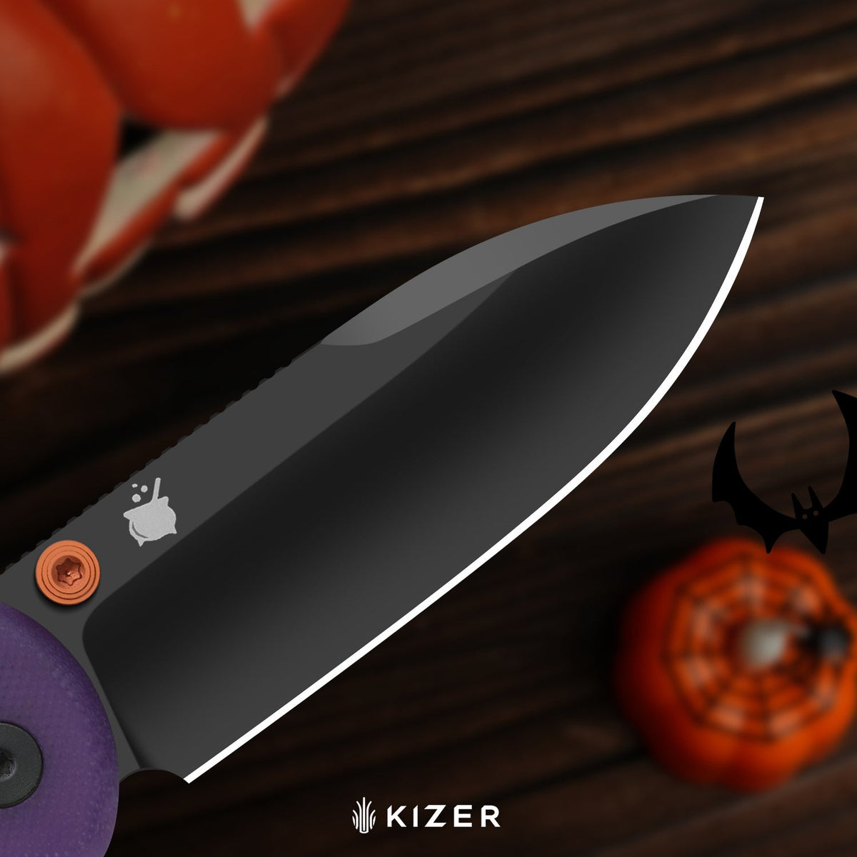 Halloween | Drop Bear® | ELMAX | Dual-Color GID Handle | KizerB™ 3619HW2 | Halloween Special Edition