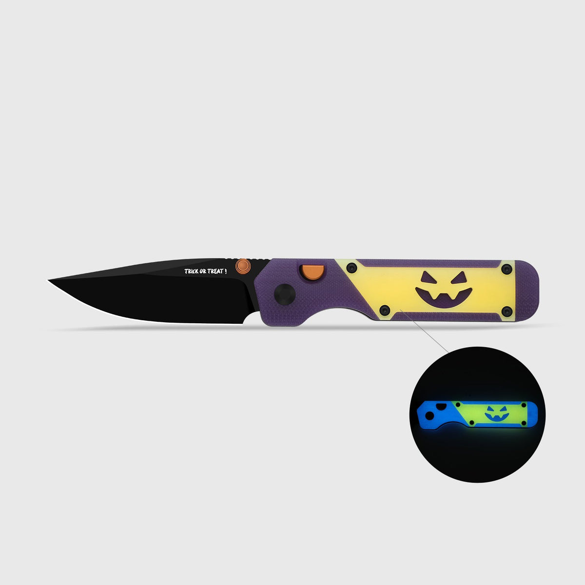 Halloween | Militaw 3.1 | M390 | Dual-Color GID G10 Handle | KizerB™ 3634.31BDHW1 | Halloween Special Edition