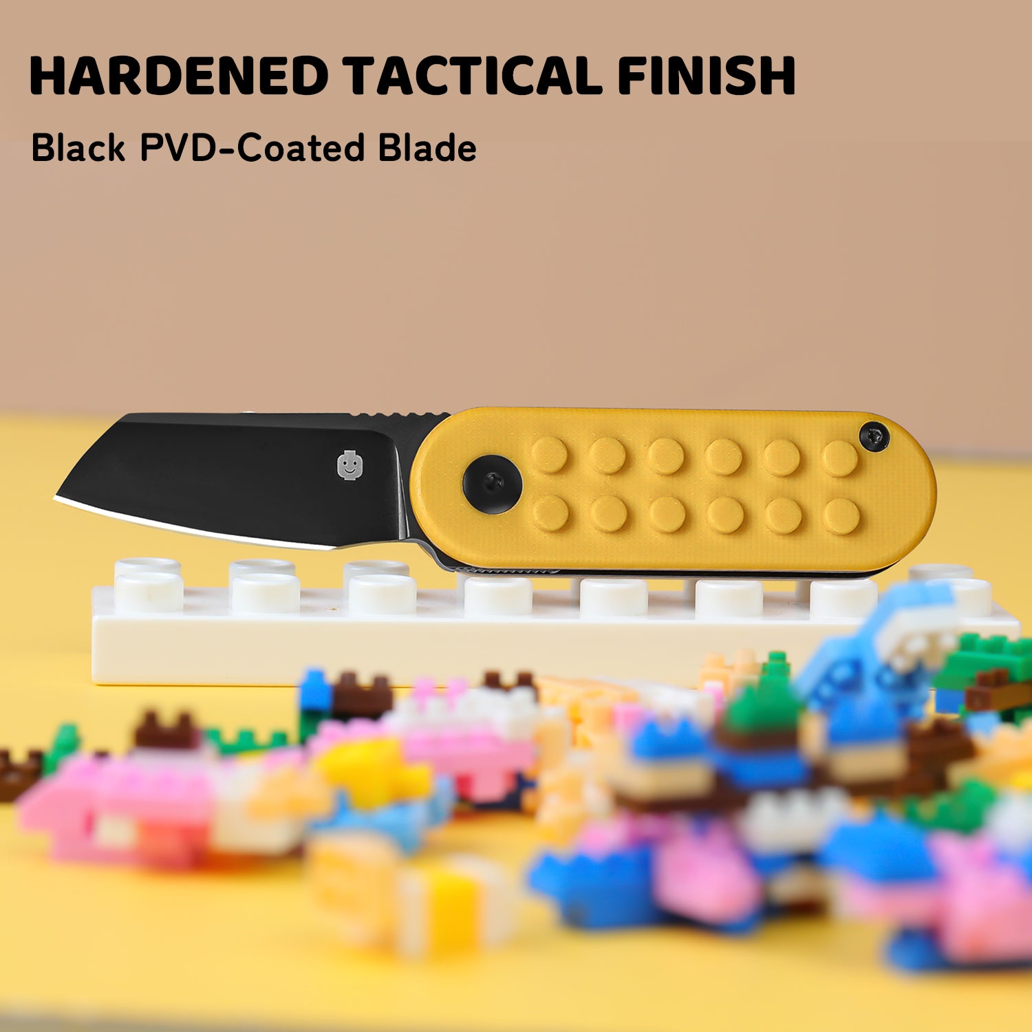 Nostalgia Play Series | Mini Bay | 14C28N | Yellow Brick G10 handle |