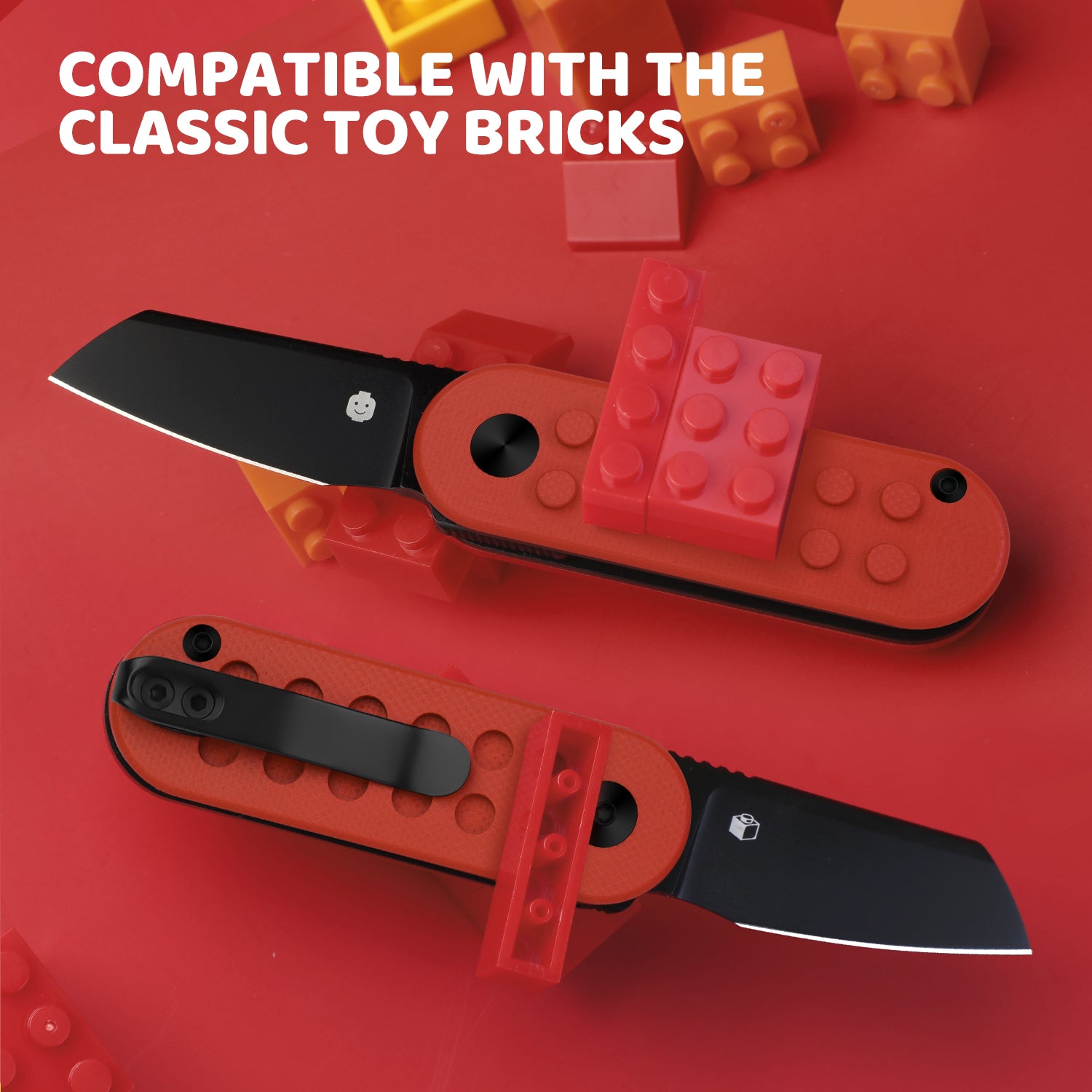 Nostalgia Play Series | Mini Bay | 14C28N | Red Brick G10 handle |