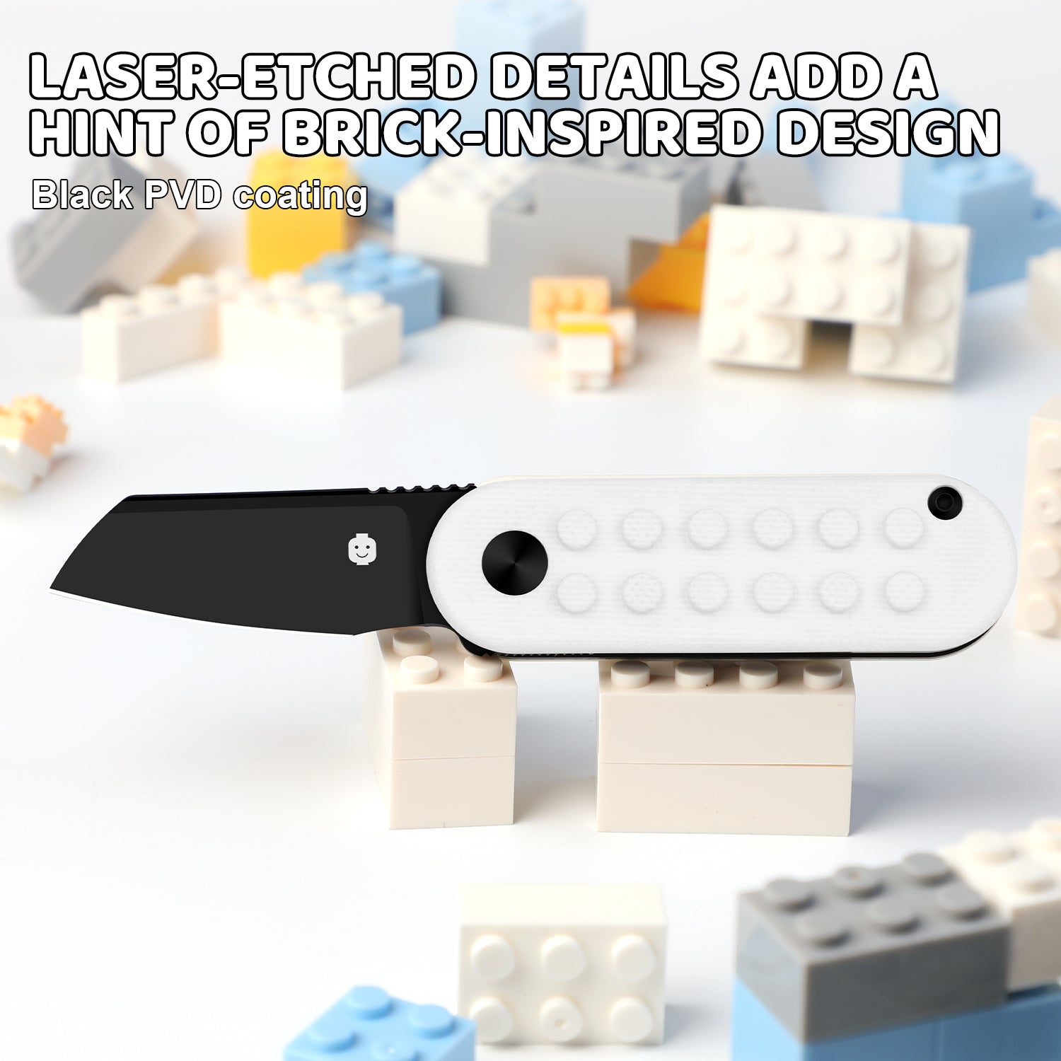 Nostalgia Play Series | Mini Bay | 14C28N | White Brick G10 Handle | V2583A5
