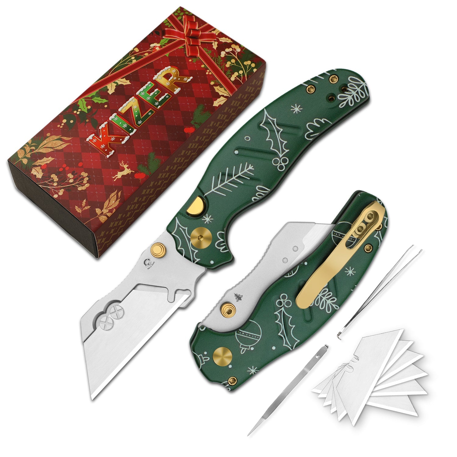Christmas Series | Sheepdog C01C 2.9 | 5CR15MOV | G10 | V3488.29JMC1 | Limited Edition	