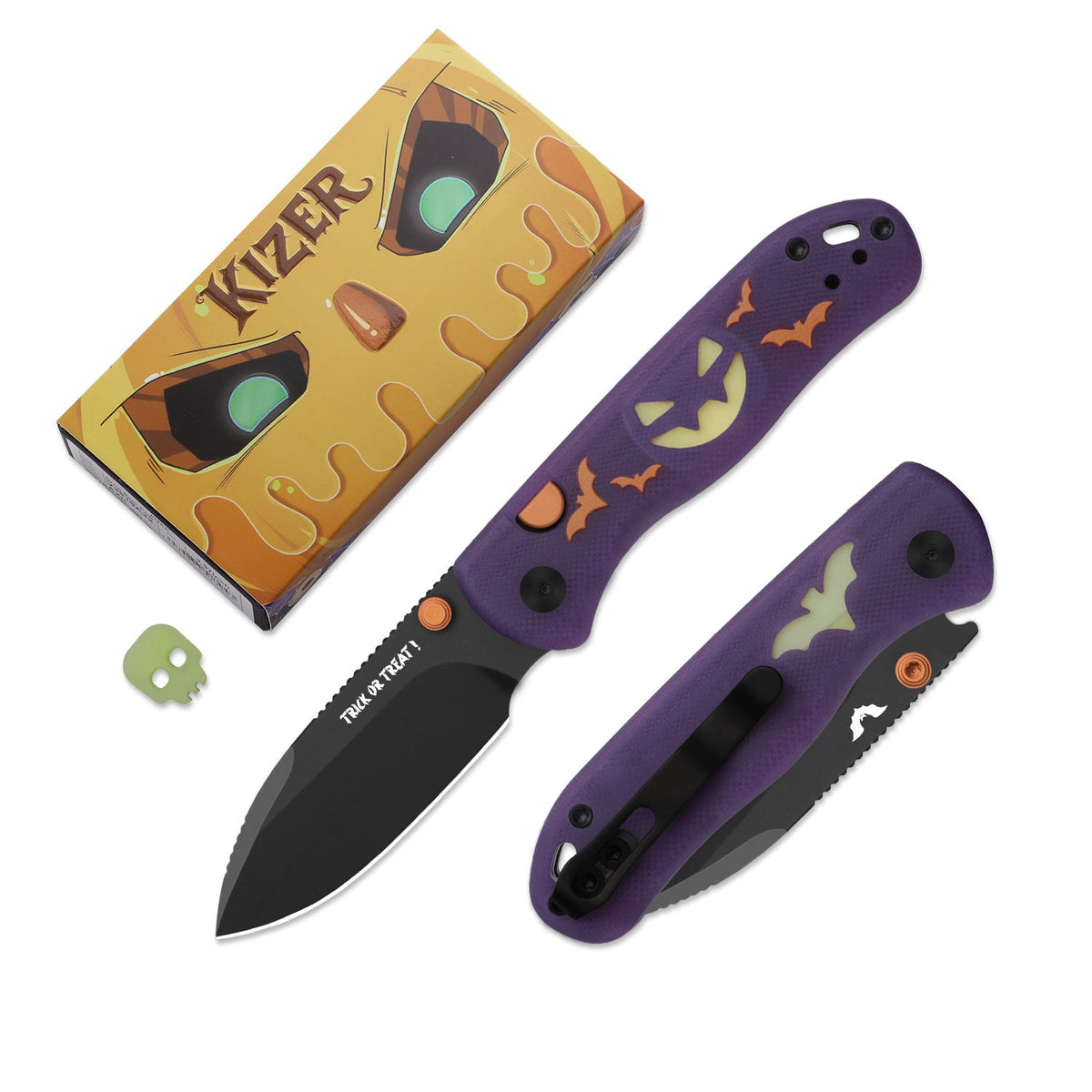 Halloween | Drop Bear® 2 | AEB-L | Dual-Color GID Handle | KizerV™ 3619.2HW1 | Halloween Special Edition