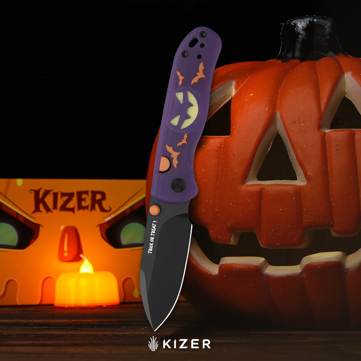Halloween | Drop Bear® 2 | AEB-L | Dual-Color GID Handle | KizerV™ 3619.2HW1 | Halloween Special Edition
