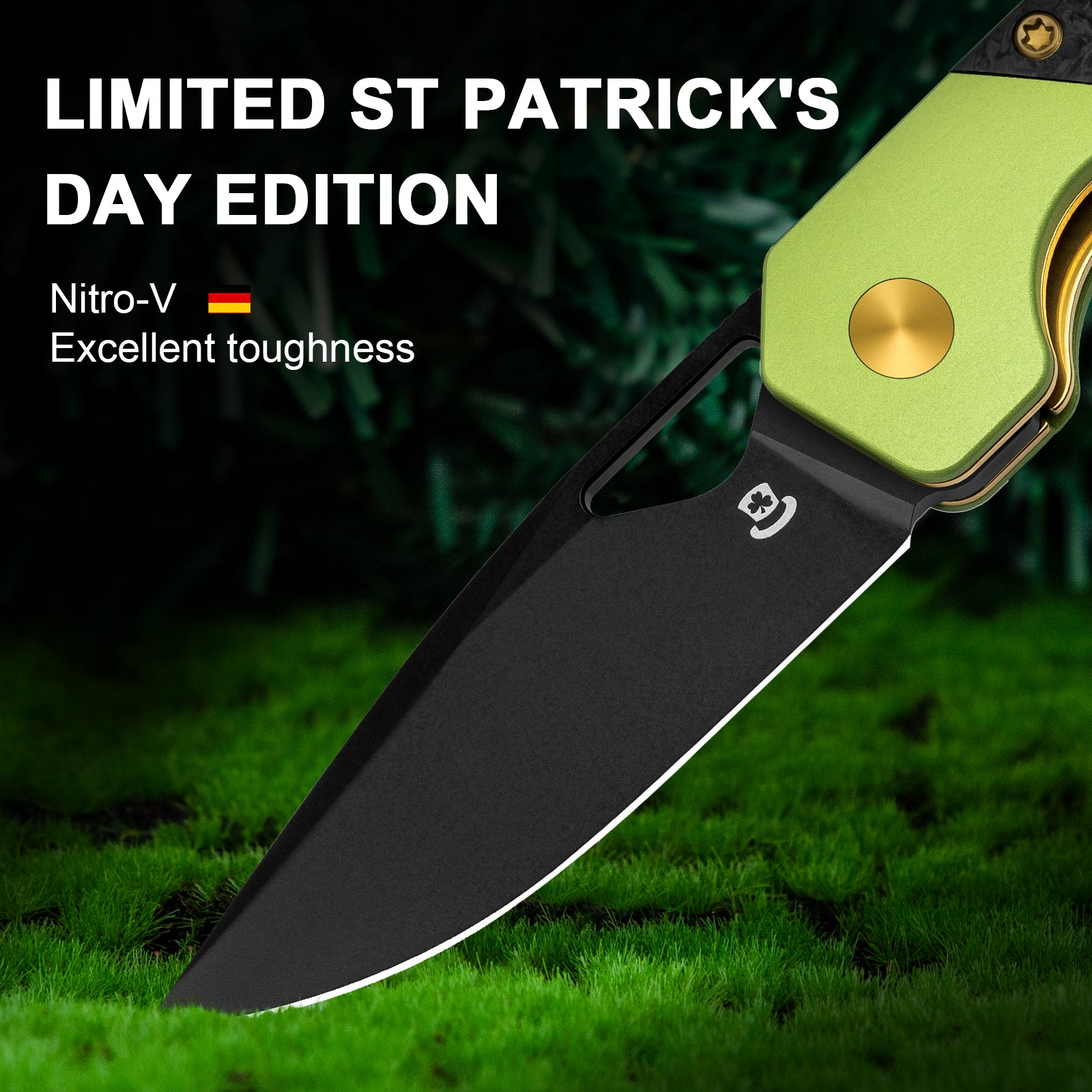 Clover Series | Mini Militaw | Nitro-V | Aluminum & Carbon Fiber | V3634SA7