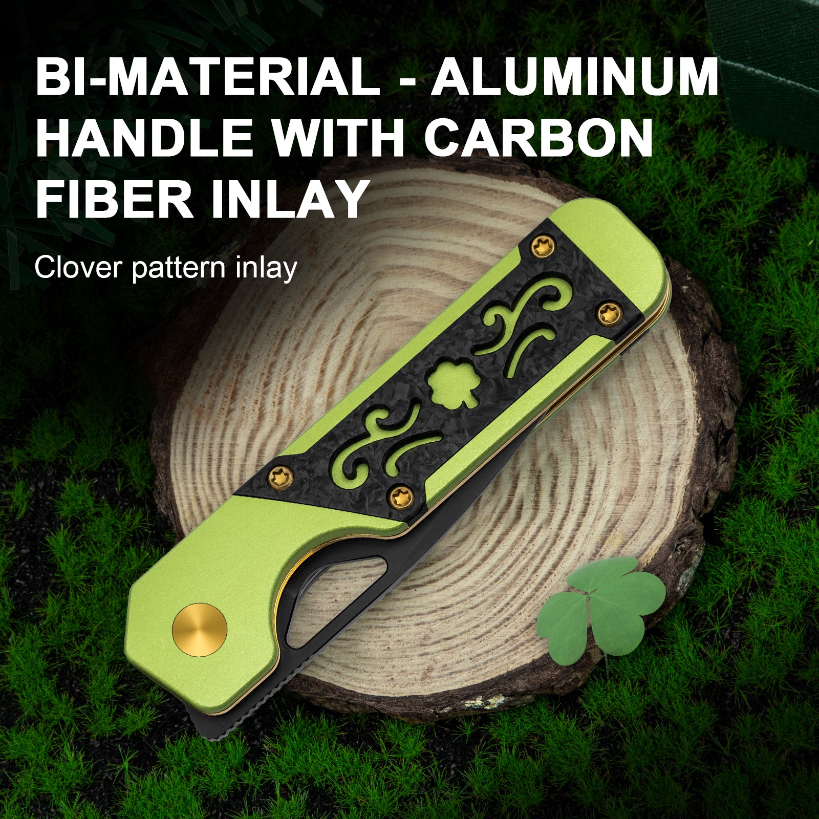 Clover Series | Mini Militaw | Nitro-V | Aluminum & Carbon Fiber | V3634SA7