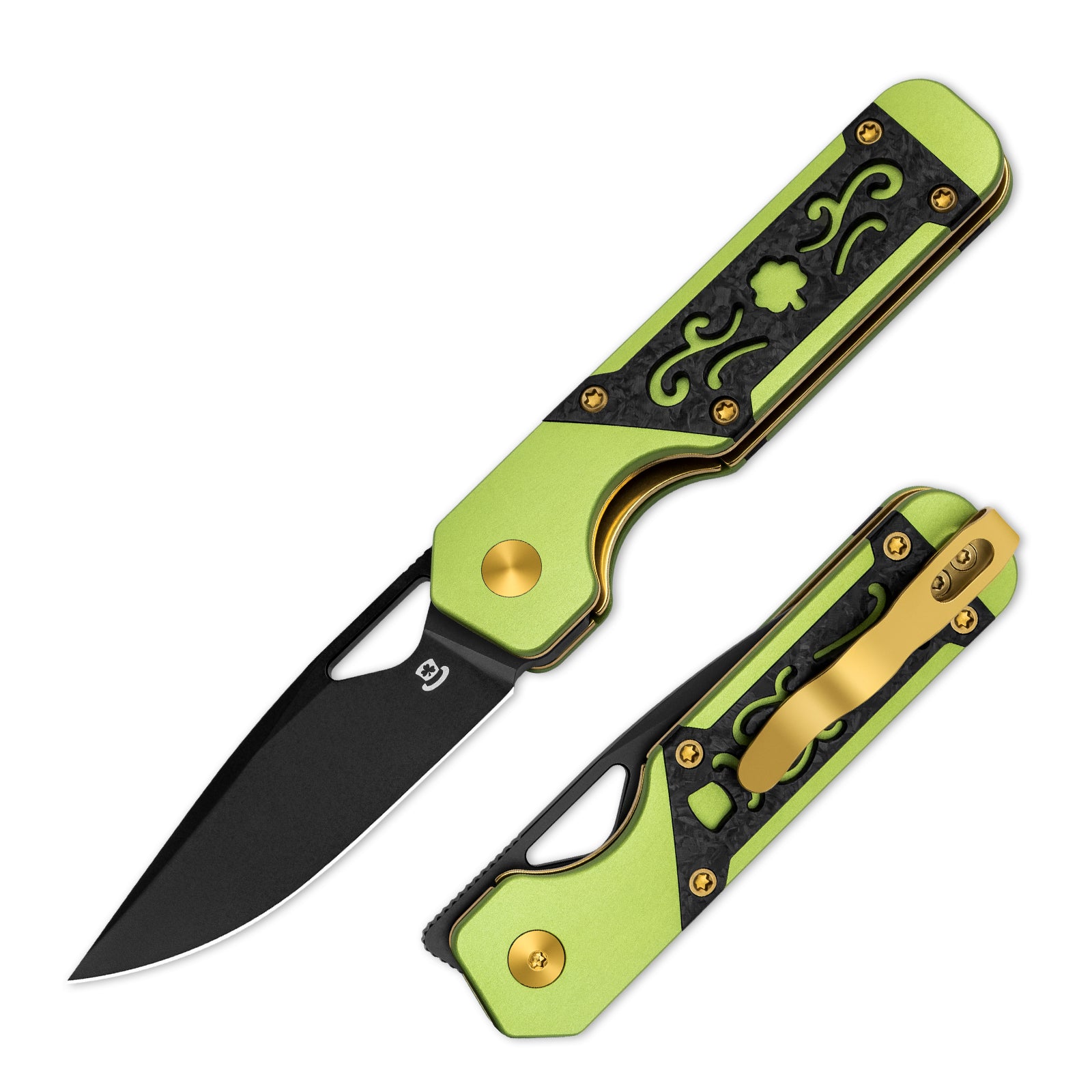 Clover Series | Mini Militaw | Nitro-V | Aluminum & Carbon Fiber | V3634SA7