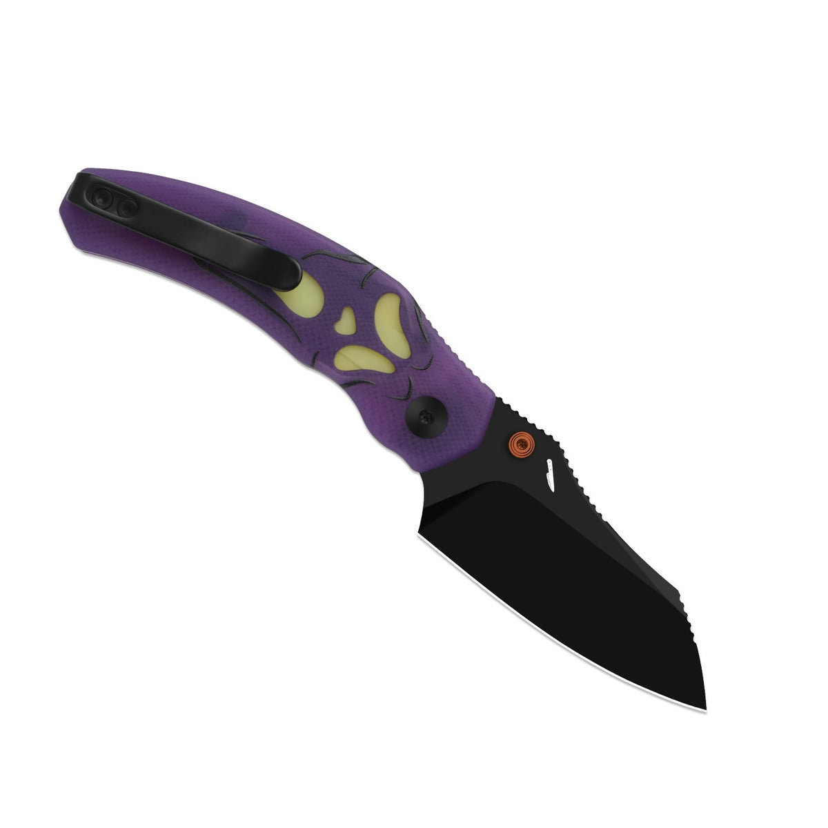 Halloween | Mini Bulldog | Nitro-V | Dual-Color GID Handle | KizerV™ 3672SBDHW1 | Halloween Special Edition