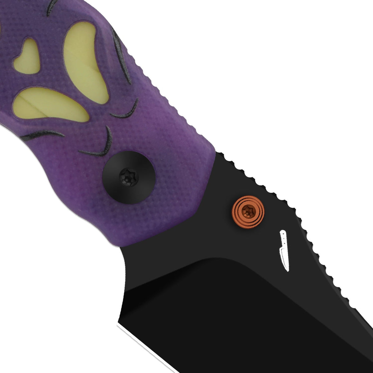 Halloween | Mini Bulldog | Nitro-V | Dual-Color GID Handle | KizerV™ 3672SBDHW1 | Halloween Special Edition