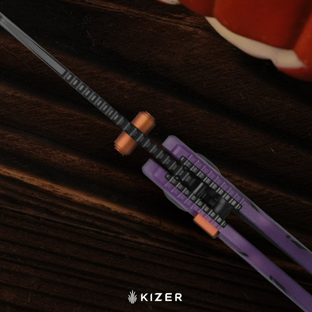 Halloween | Mini Bulldog | Nitro-V | Dual-Color GID Handle | KizerV™ 3672SBDHW1 | Halloween Special Edition