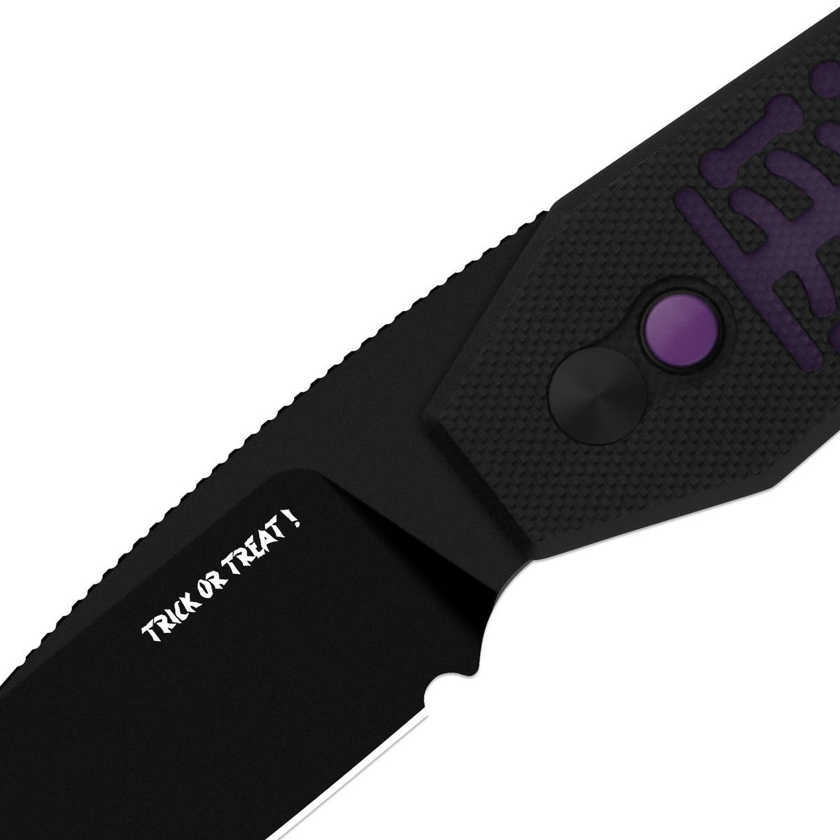 Halloween | Tomb | Nitro-V | Classic G10 Handle with GID G10 Handle | KizerV™ 3692HW2 | Halloween Special Edition