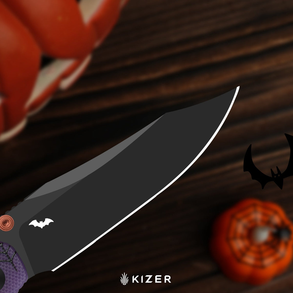 Halloween | Pokiman BC | AEB-L | Dual-Color GID Handle | KizerV™ 3789HW1 | Halloween Special Edition