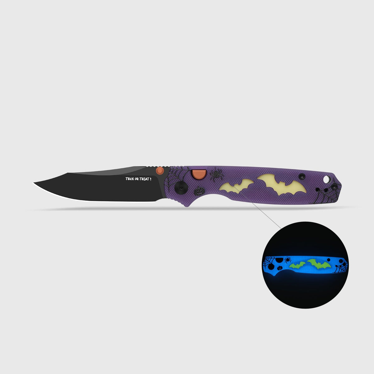 Halloween | Pokiman BC | AEB-L | Dual-Color GID Handle | KizerV™ 3789HW1 | Halloween Special Edition