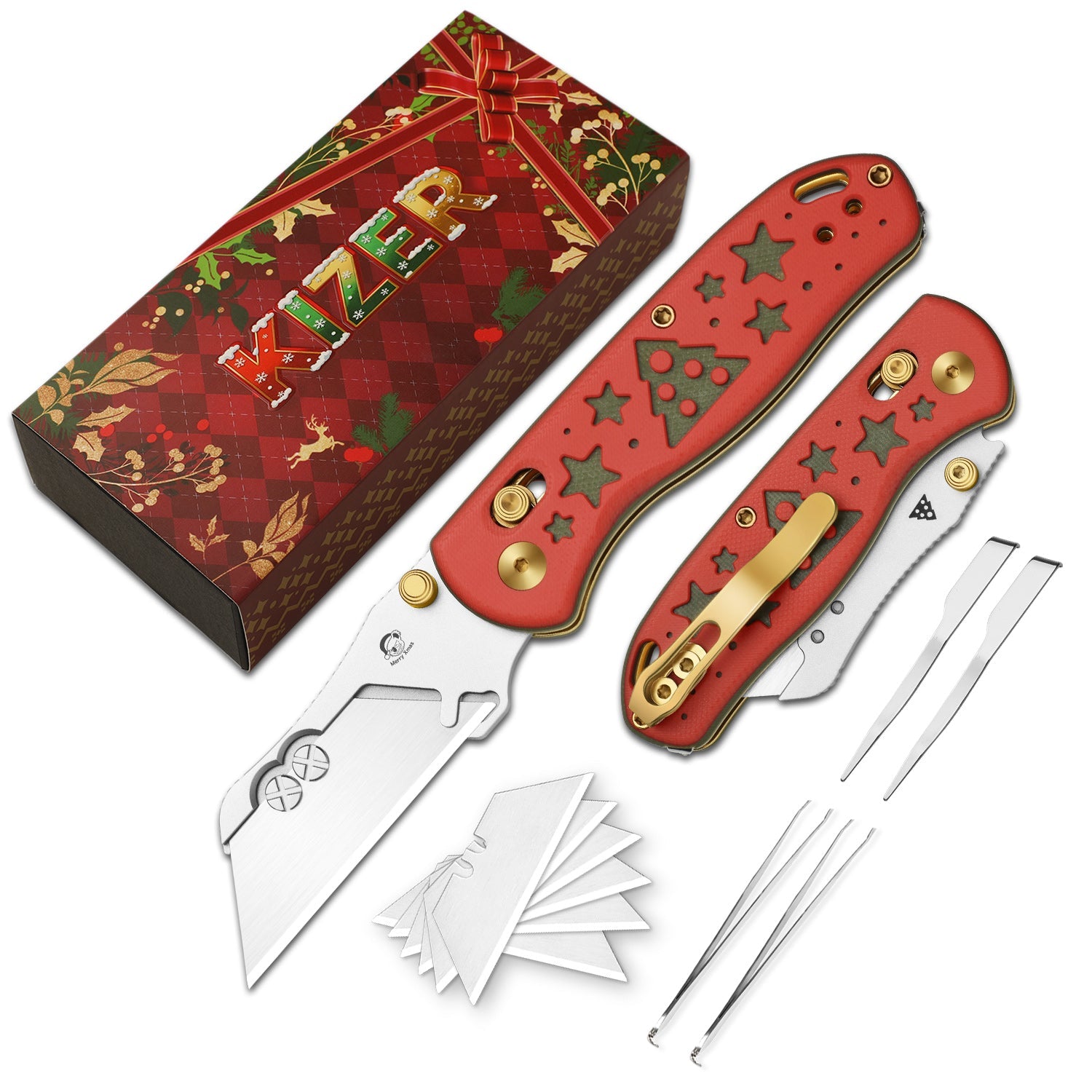 Christmas Series | Uti BEAR 1 | 5CR15MOV | G10 | V3619JMC1 | Limited Edition	