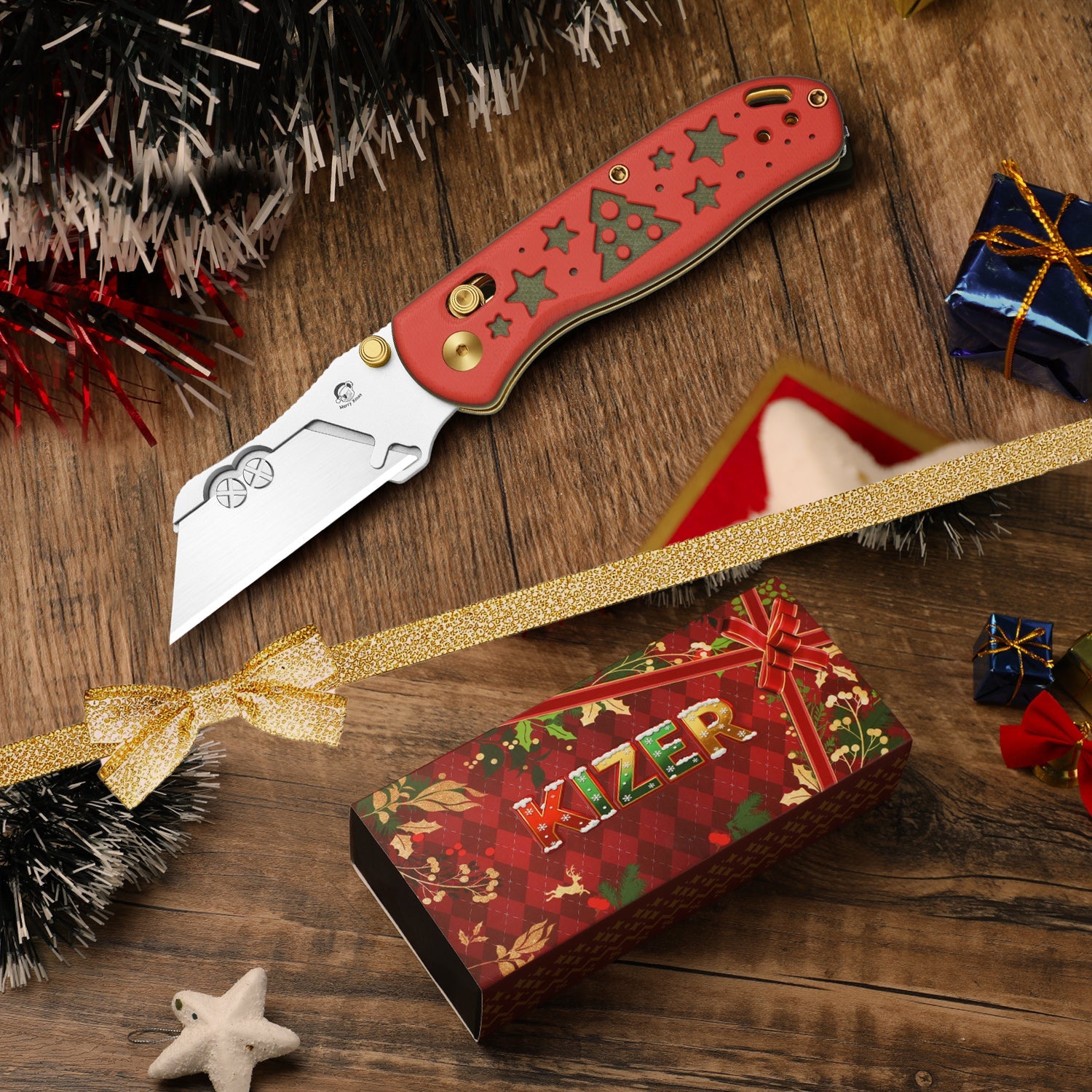 Christmas Series | Uti BEAR 1 | 5CR15MOV | G10 | V3619JMC1 | Limited Edition